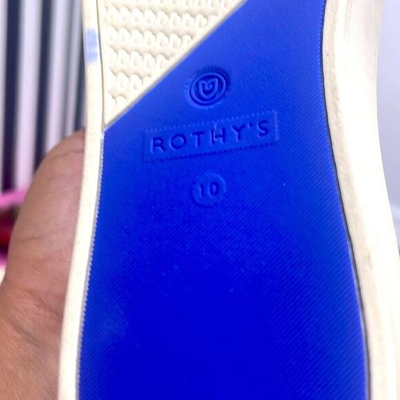 Rothys size 10 fig python woman’s slide on sneakers - Picture 5 of 13